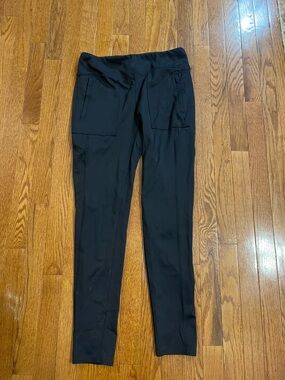 Ridge cut riding pants Black Women's Active Leggings with Utility Pockets